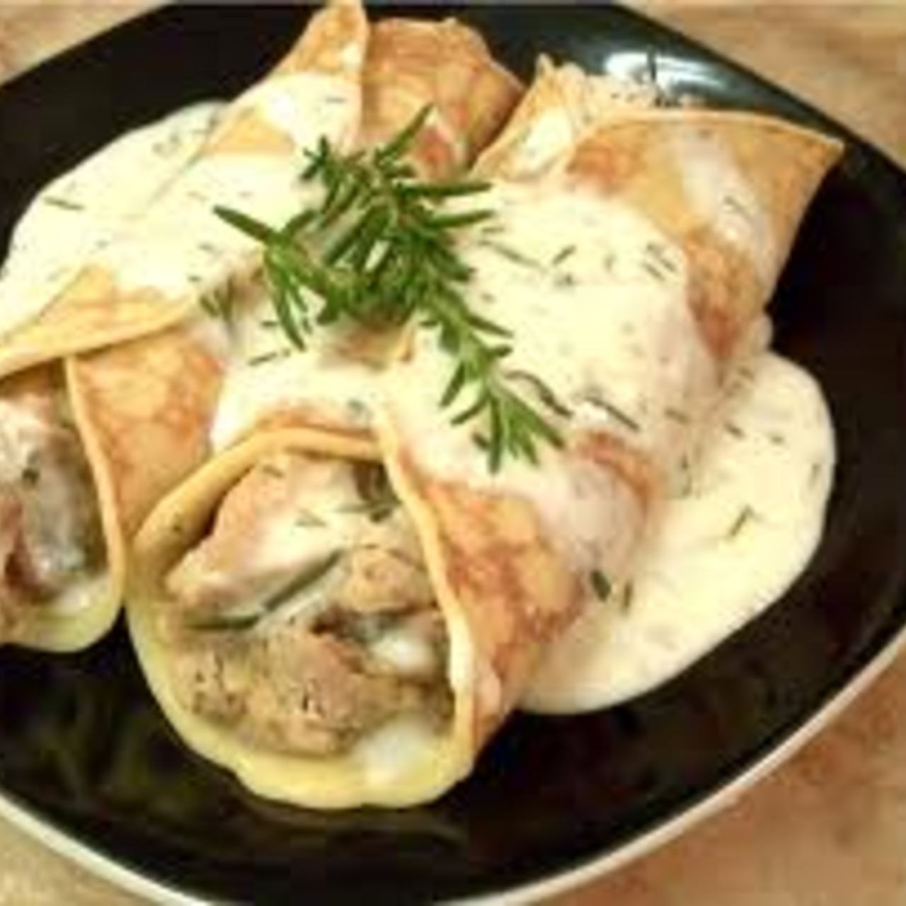 Chicken crepes recipe