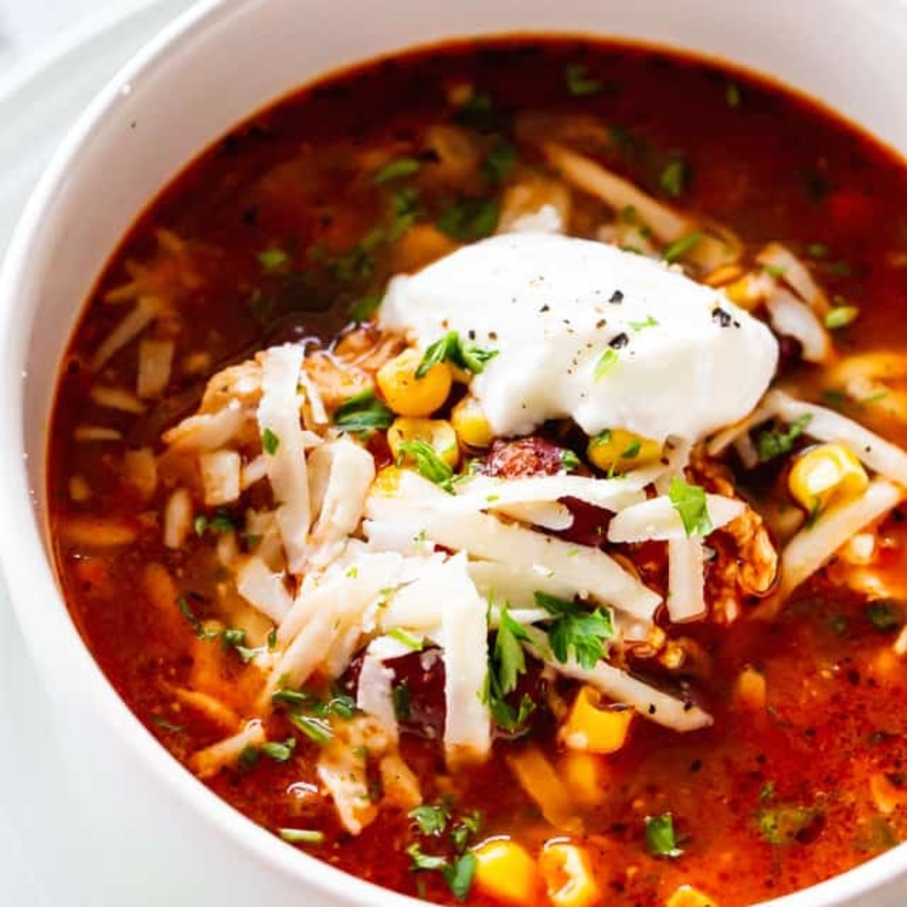 Chicken Enchilada Soup