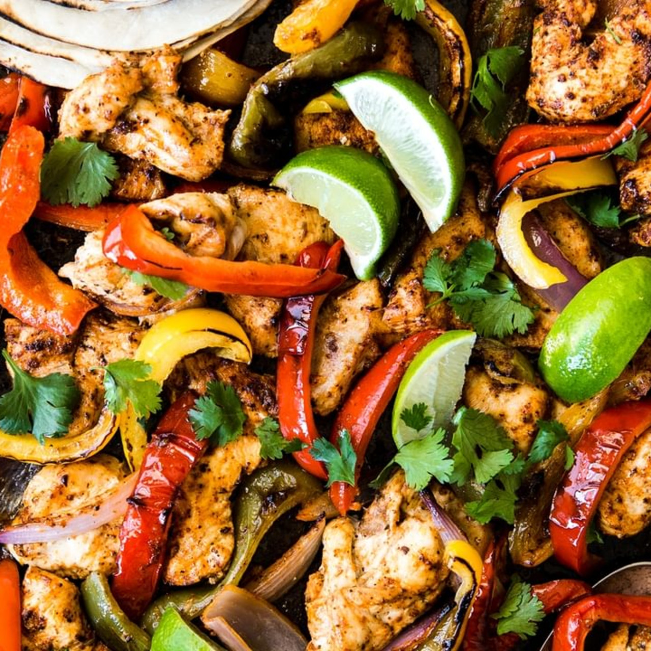 Chicken Fajita Sheet Pan