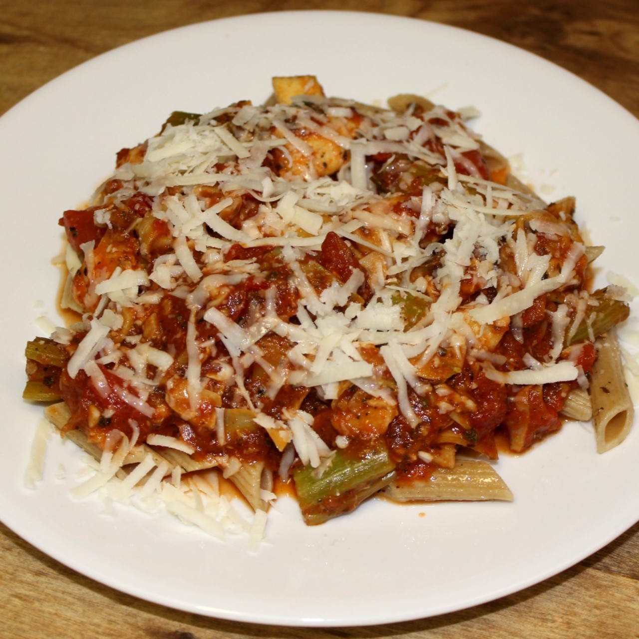 Chicken Marinara and Vegetables w/Pasta