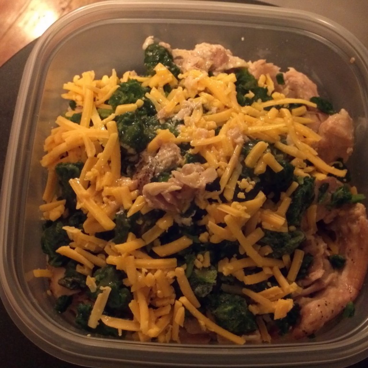 Chicken Thighs with Spinach