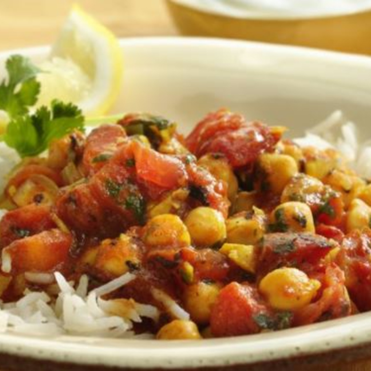 Chickpea And Tomato Curry 