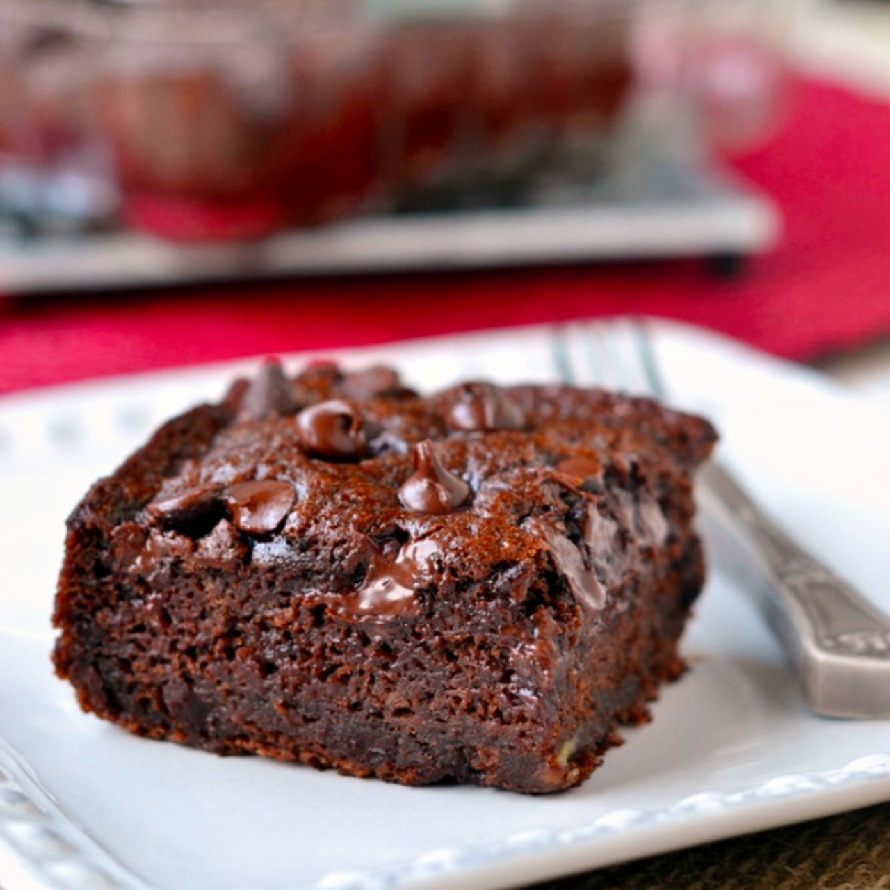 Chocolate Applesauce Cake