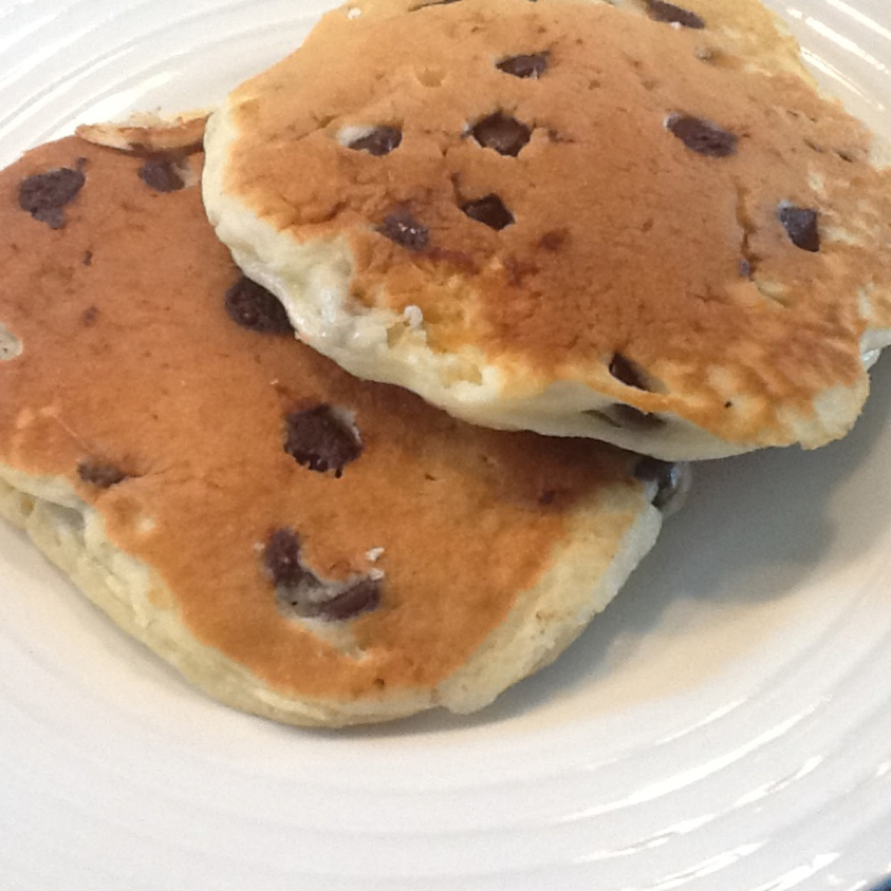 Chocolate Banana Pancakes