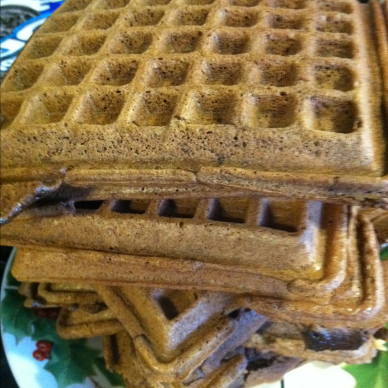 Chocolate Buttermilk Belgian Waffles