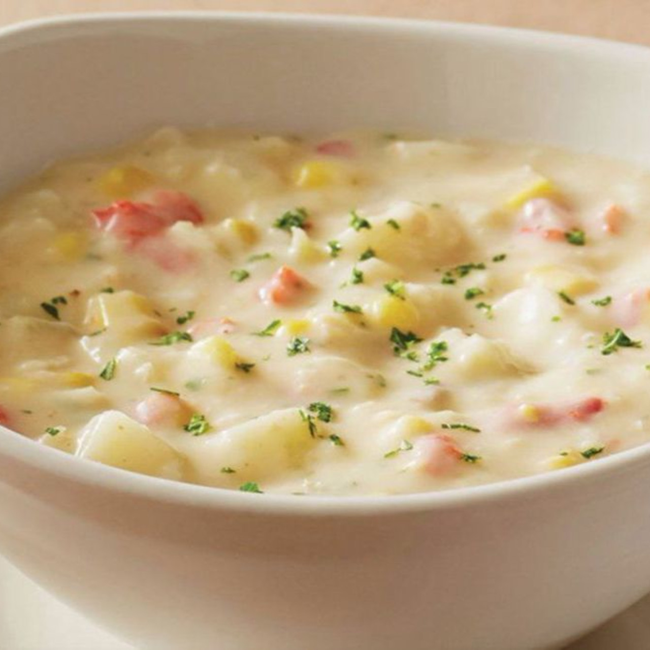 Corn and Crab Bisque