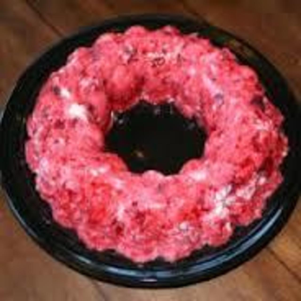Cranberry Cream Mold