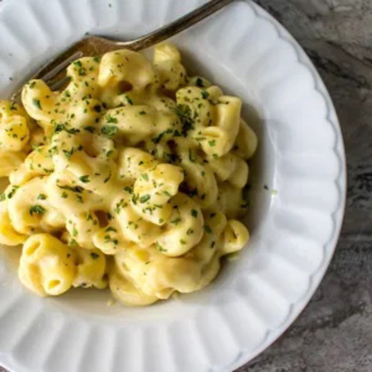 Creamy low sodium macaroni and cheese