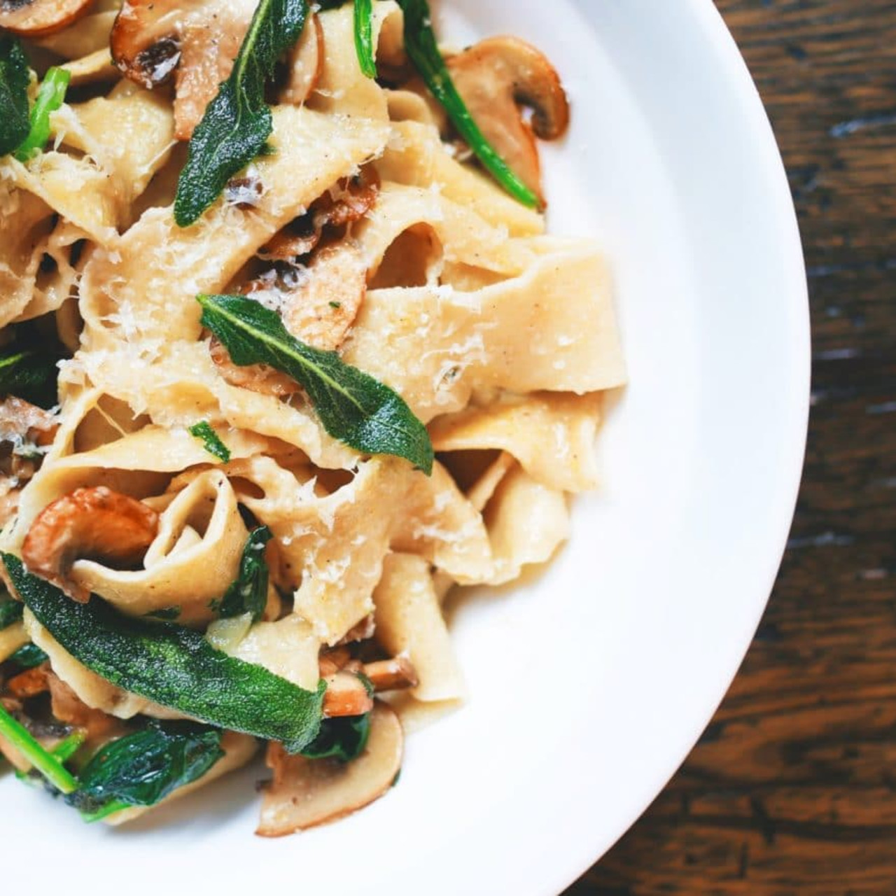 Creamy Pasta with Brown Butter and Sage
