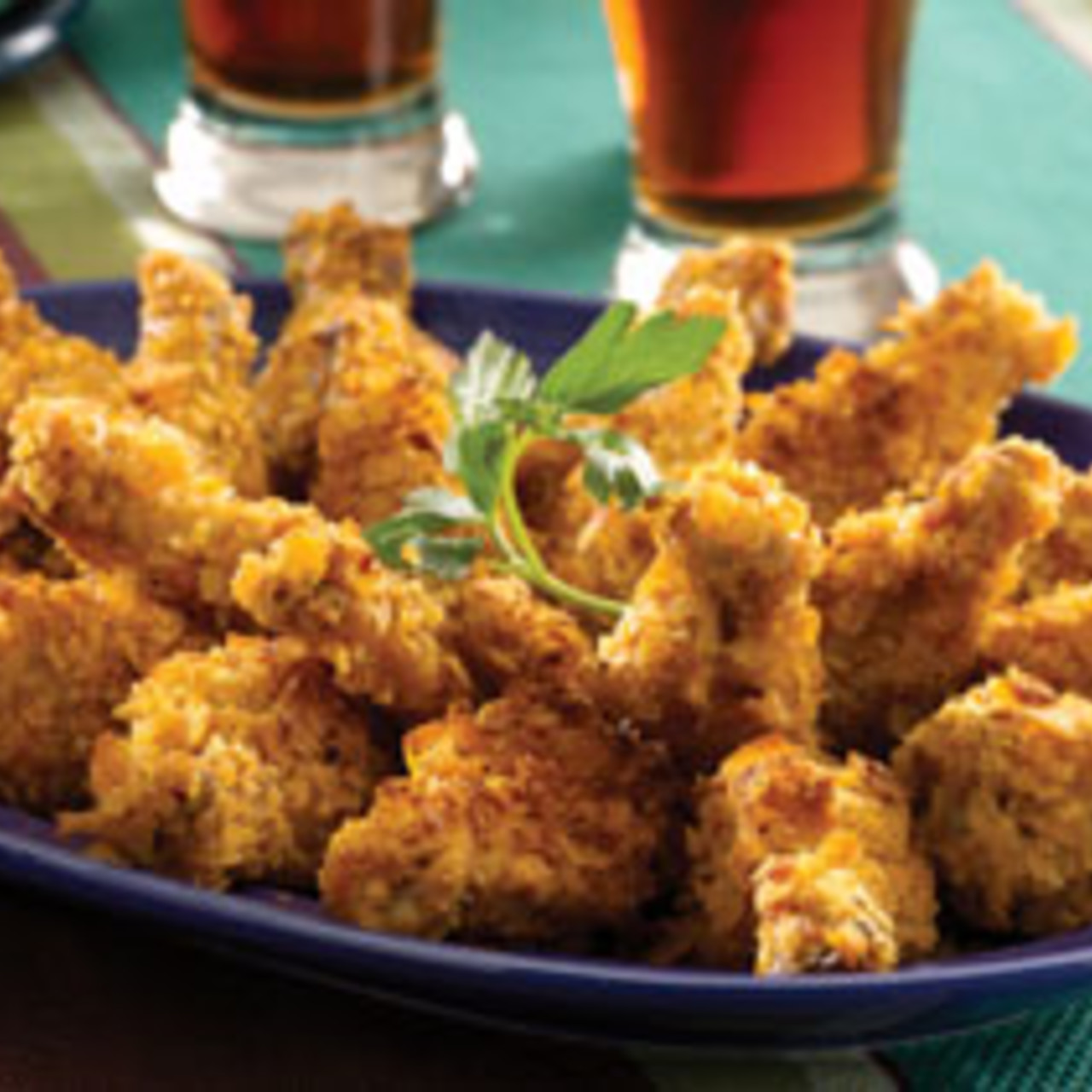 Crispy Potato Chicken Wings