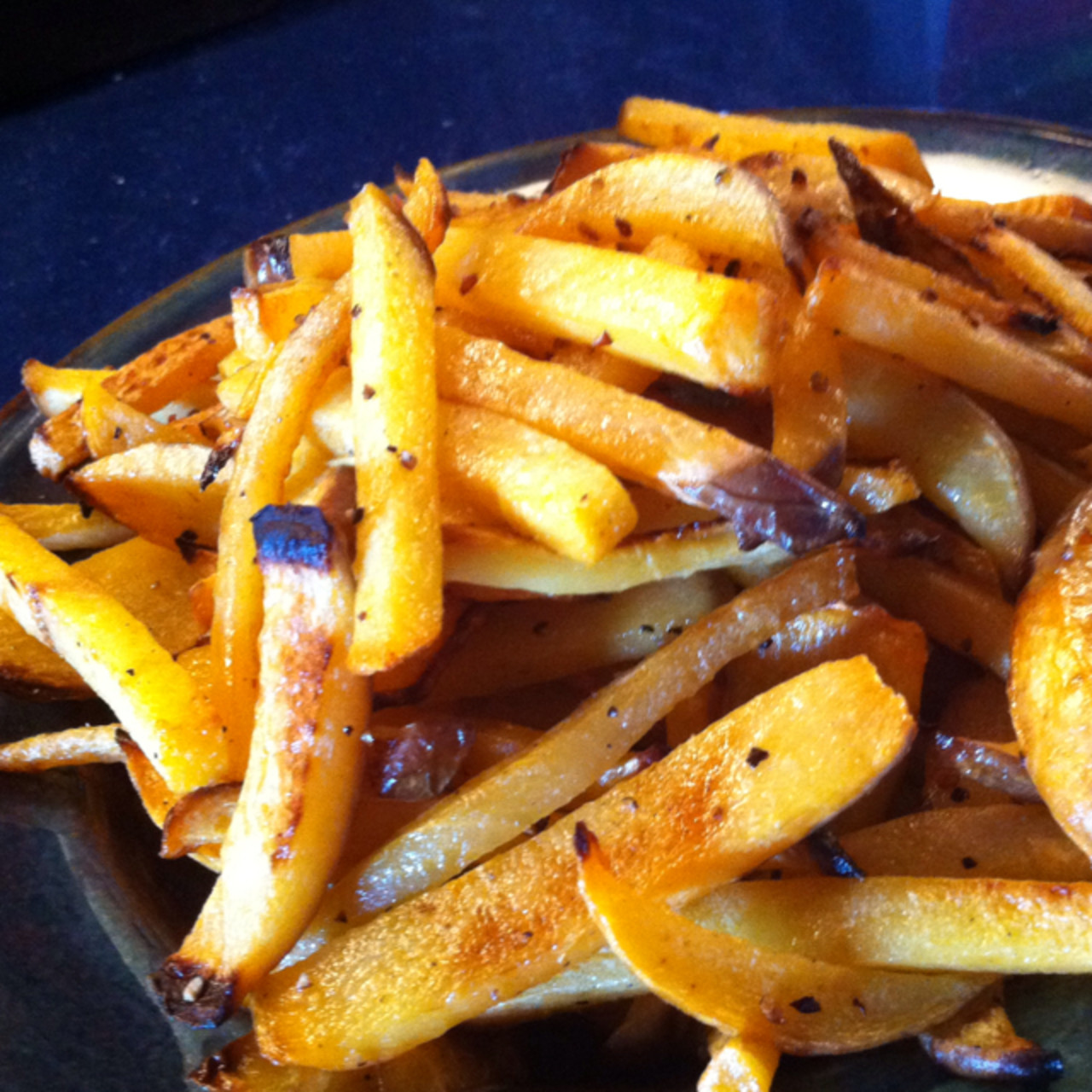 Crispy Turnip Fries Baked