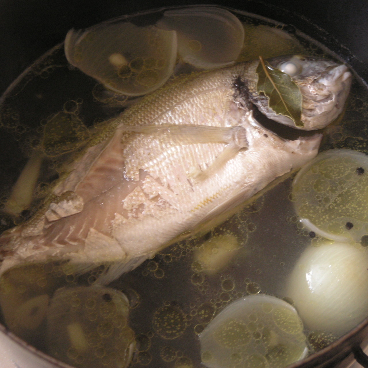 Croatian boiled fish (and soup)