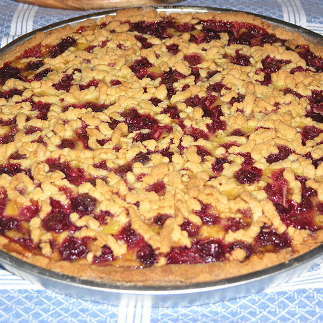 Croatian sour cherry pie