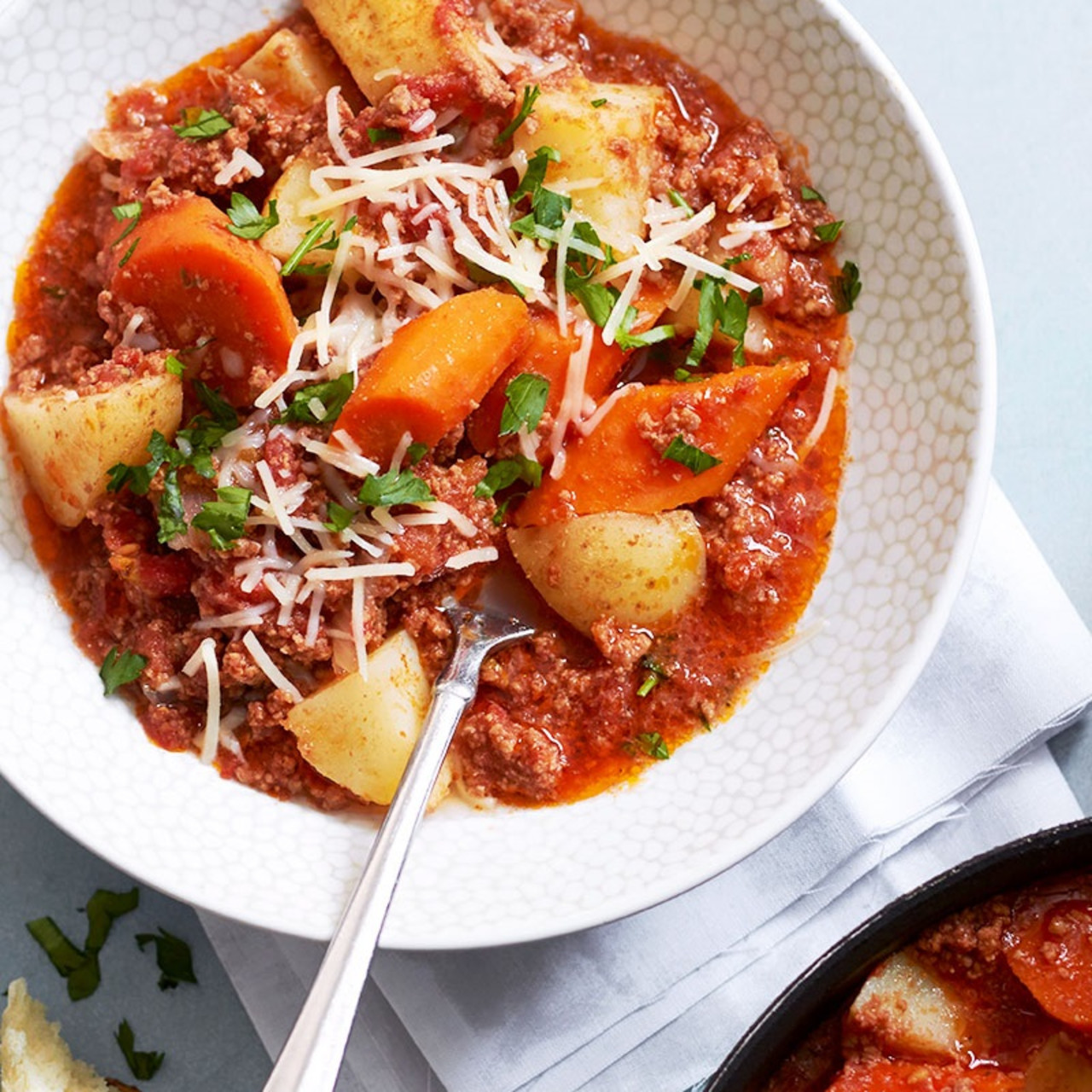 Crock Pot Ground Beef Stew
