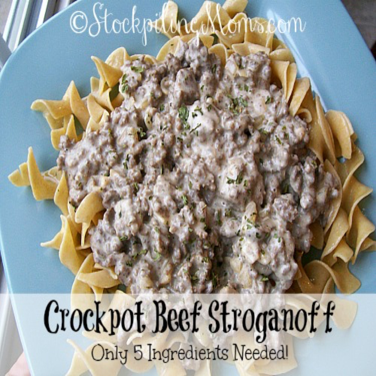 Crock Pot Stroganoff