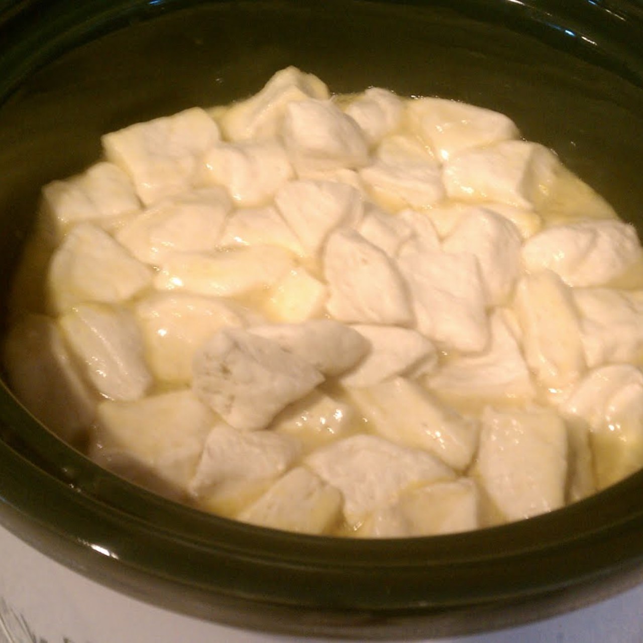 Crockpot Chicken and Dumplings with Grands Biscuits - My Heavenly Recipes