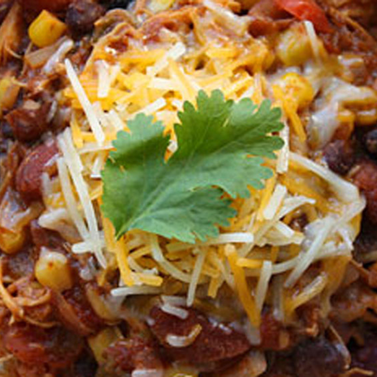 Crockpot Chicken Taco Chili