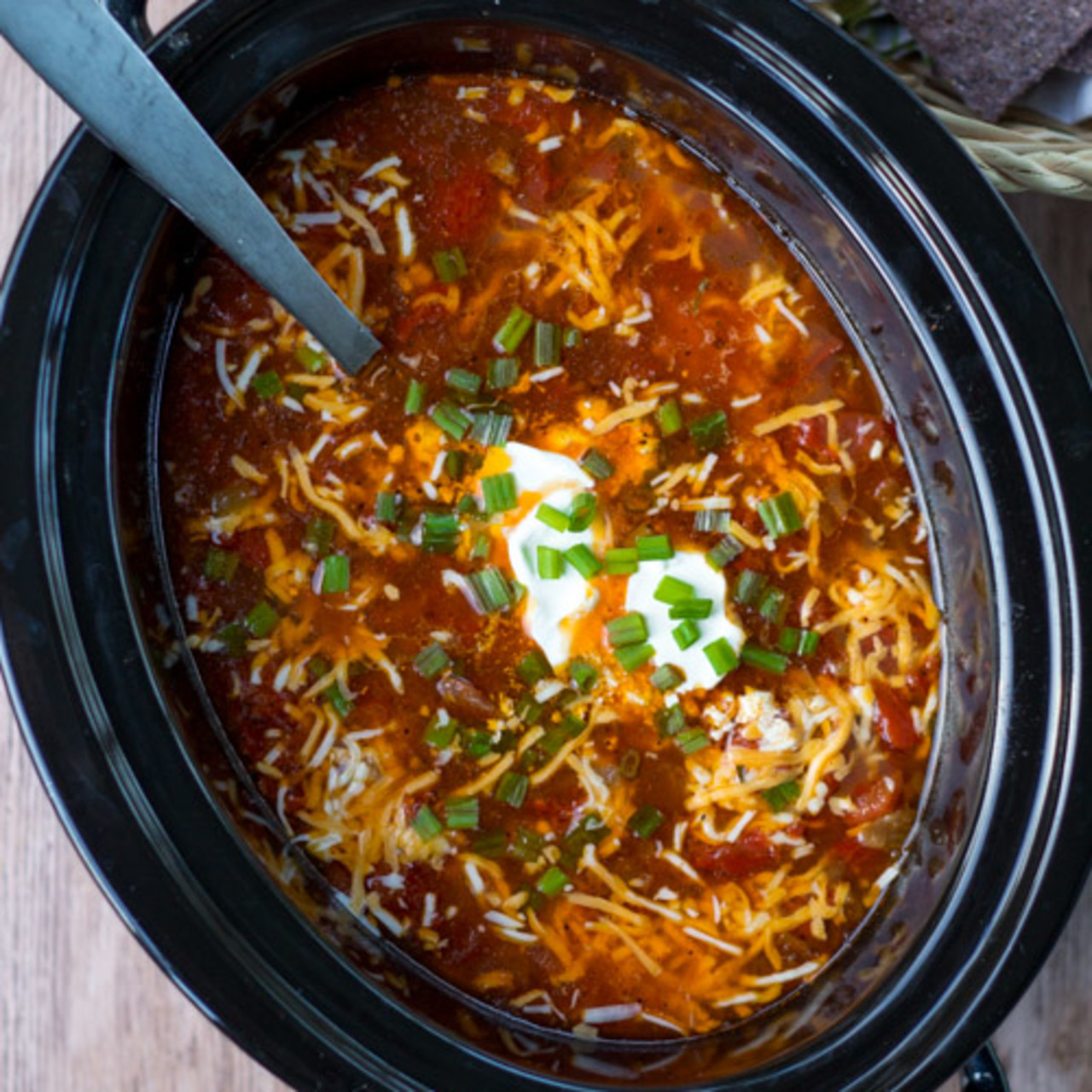 Crockpot Taco Soup