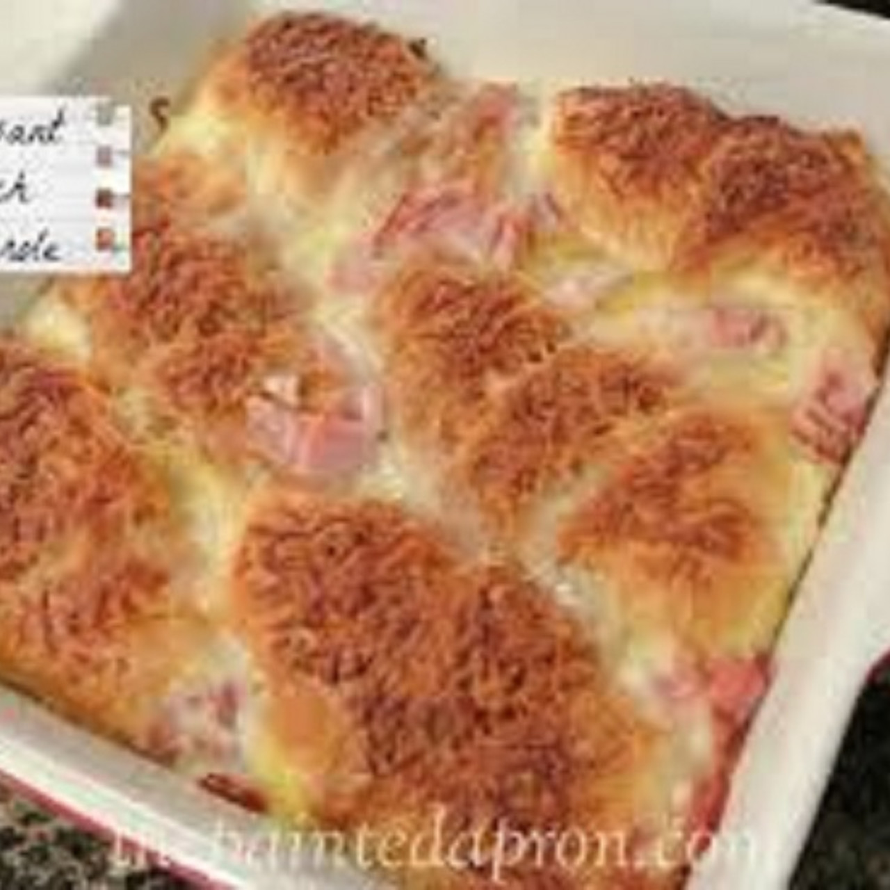 Croissant Egg Lasagna