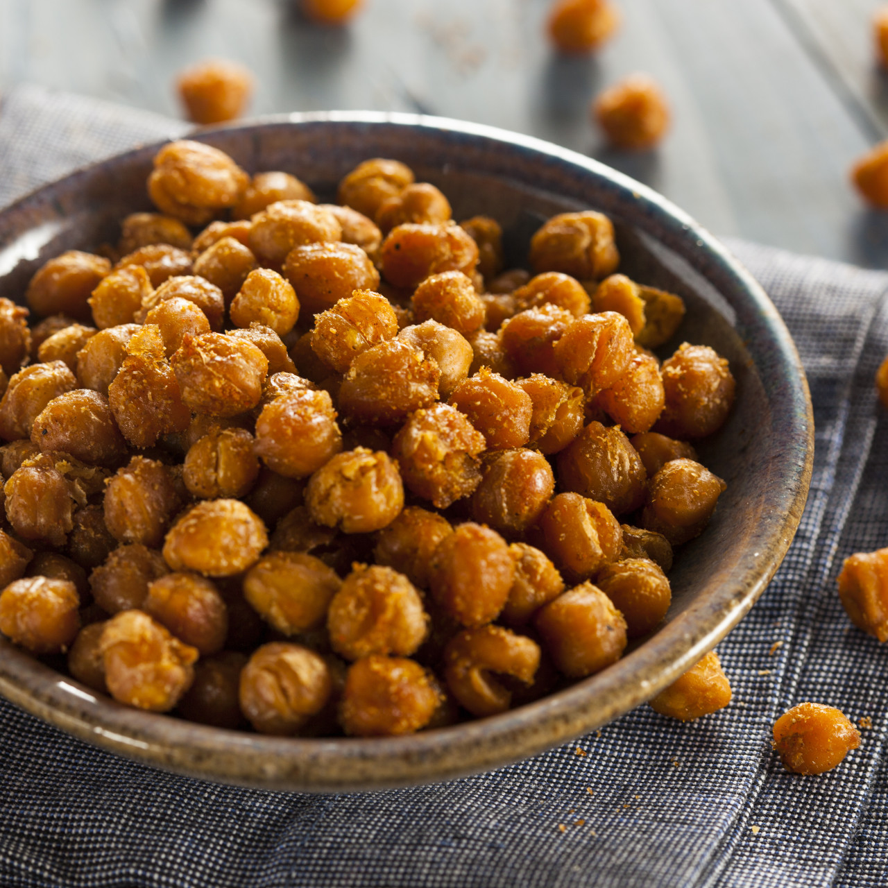 Crunchy Roasted Chickpeas