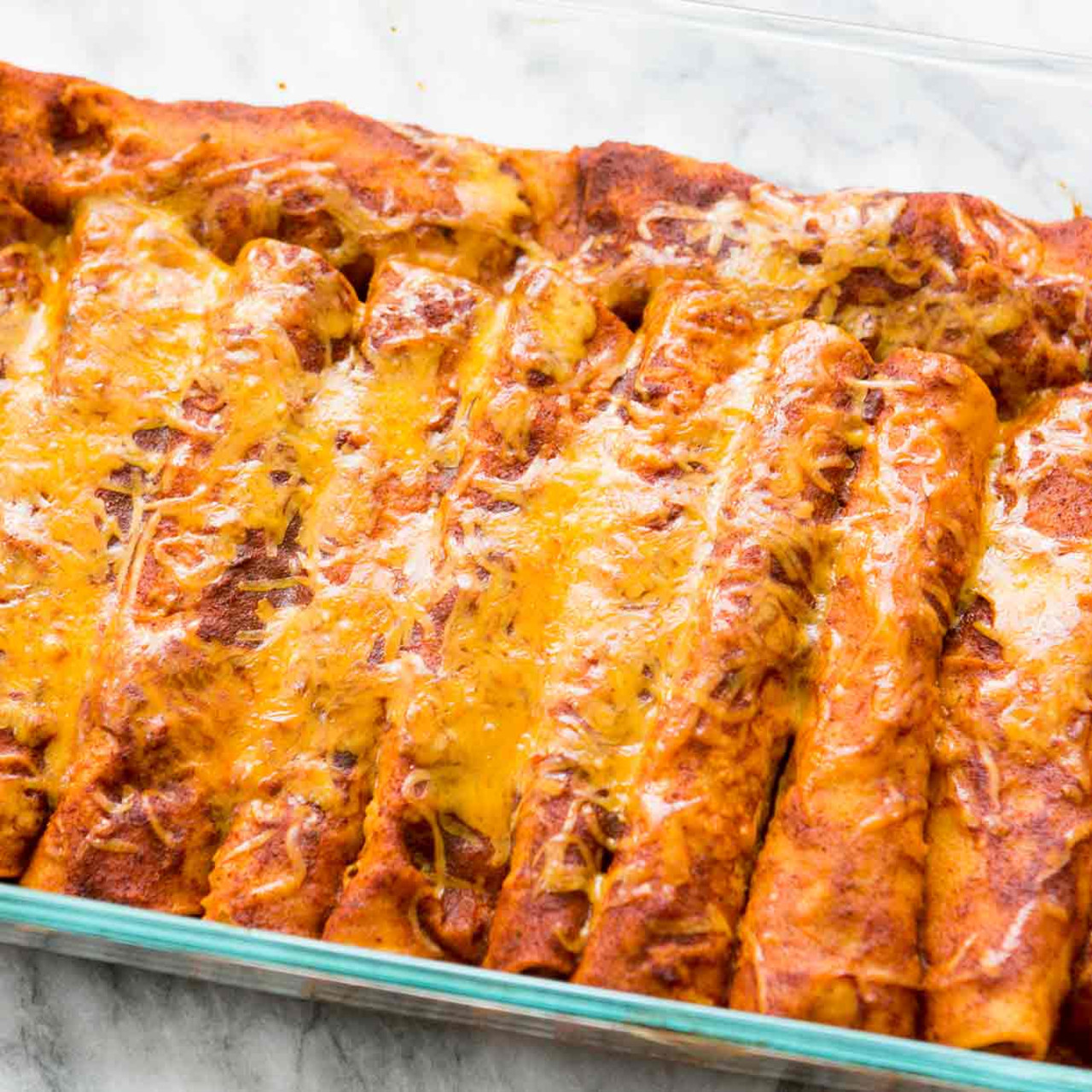 Del's Low Carb enchiladas