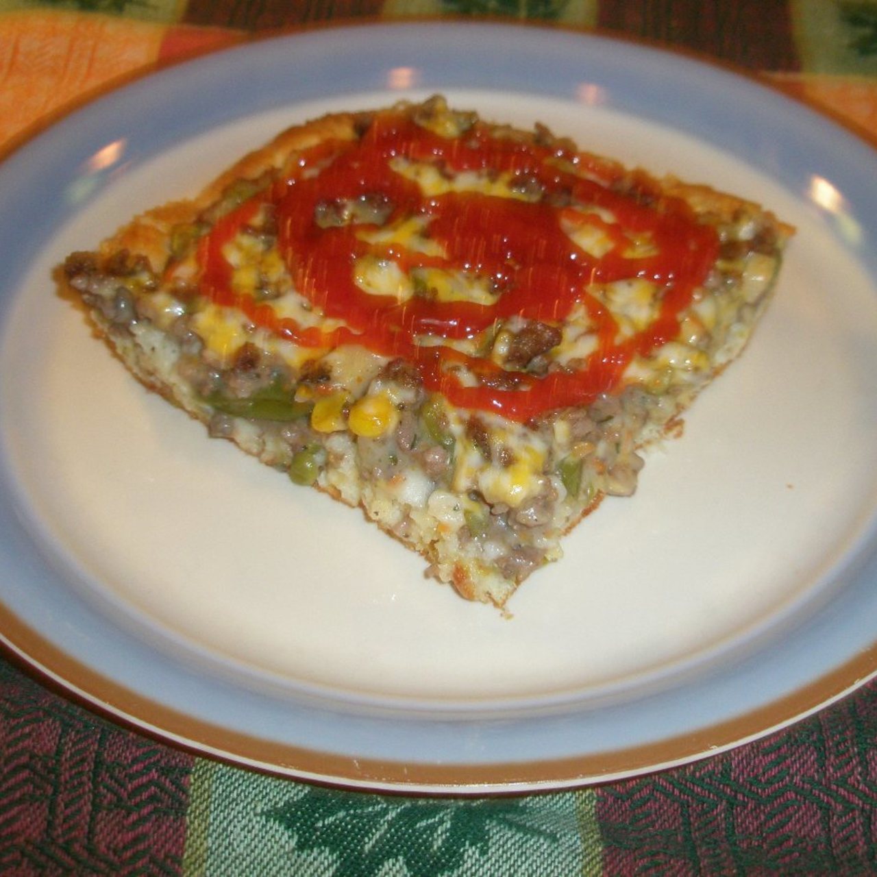 Deluxe Cheeseburger Melt (light Recipe)