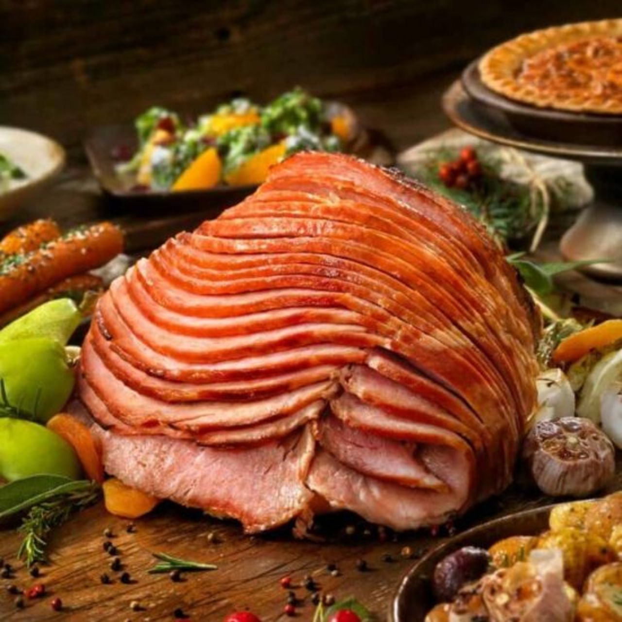 Dr Pepper Ham in Slow Cooker