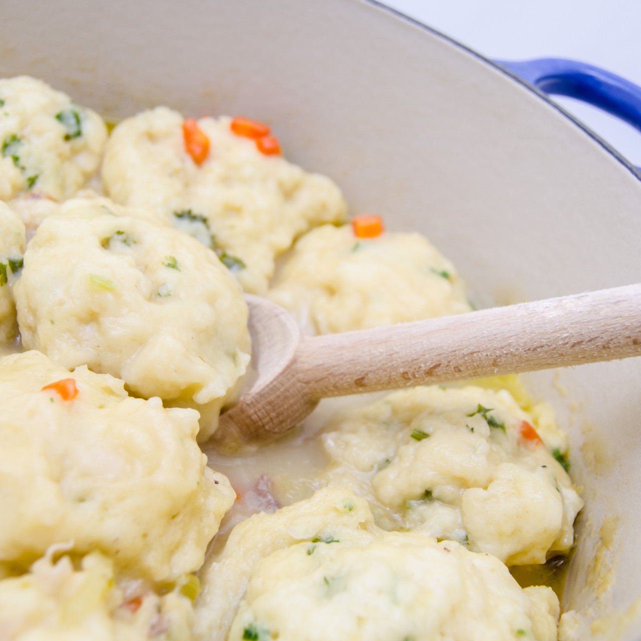 how to make chicken and dumplings creamy