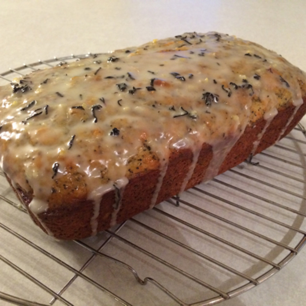 Earl Grey Lemon Poppy Seed Loaf