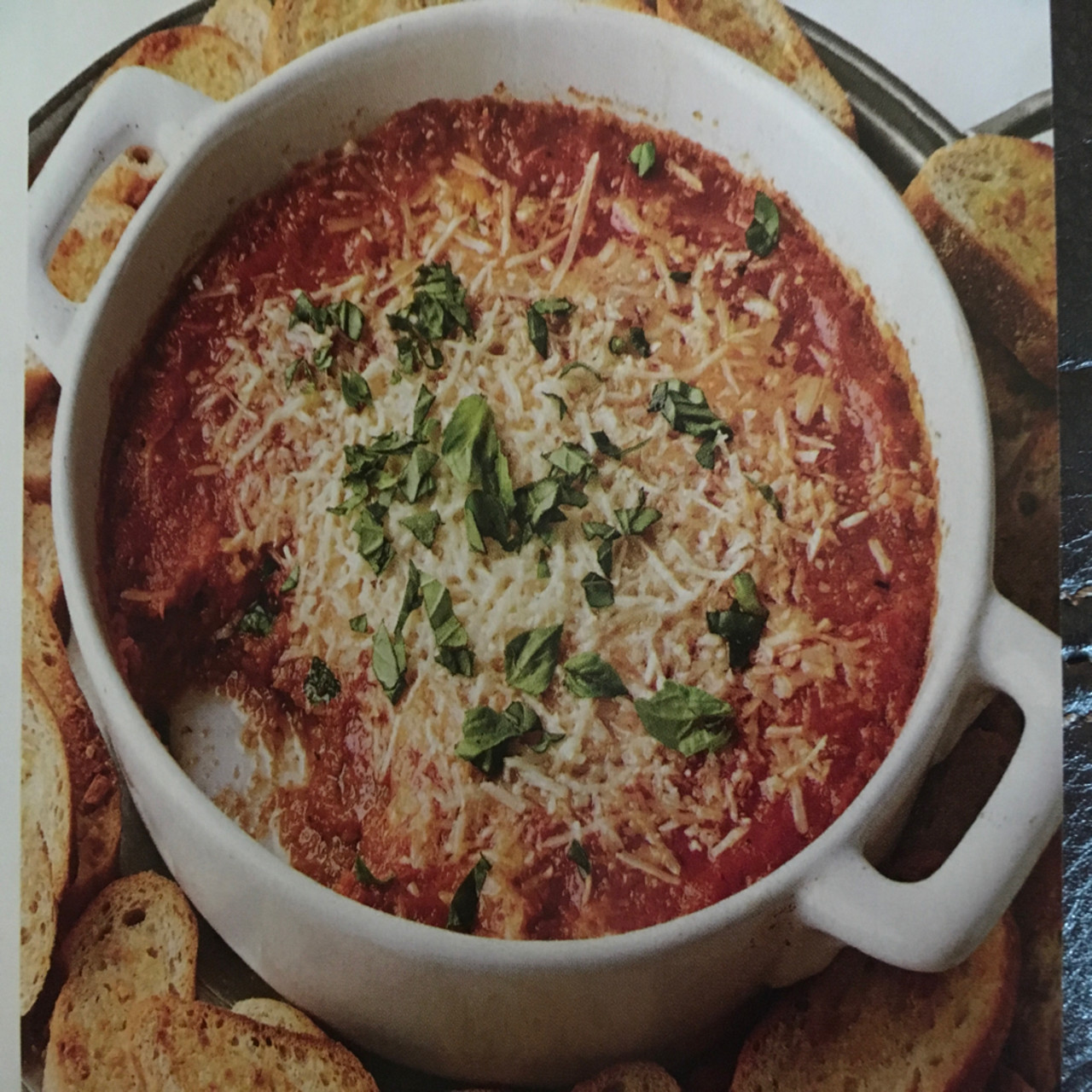Eggplant Parmesan dip