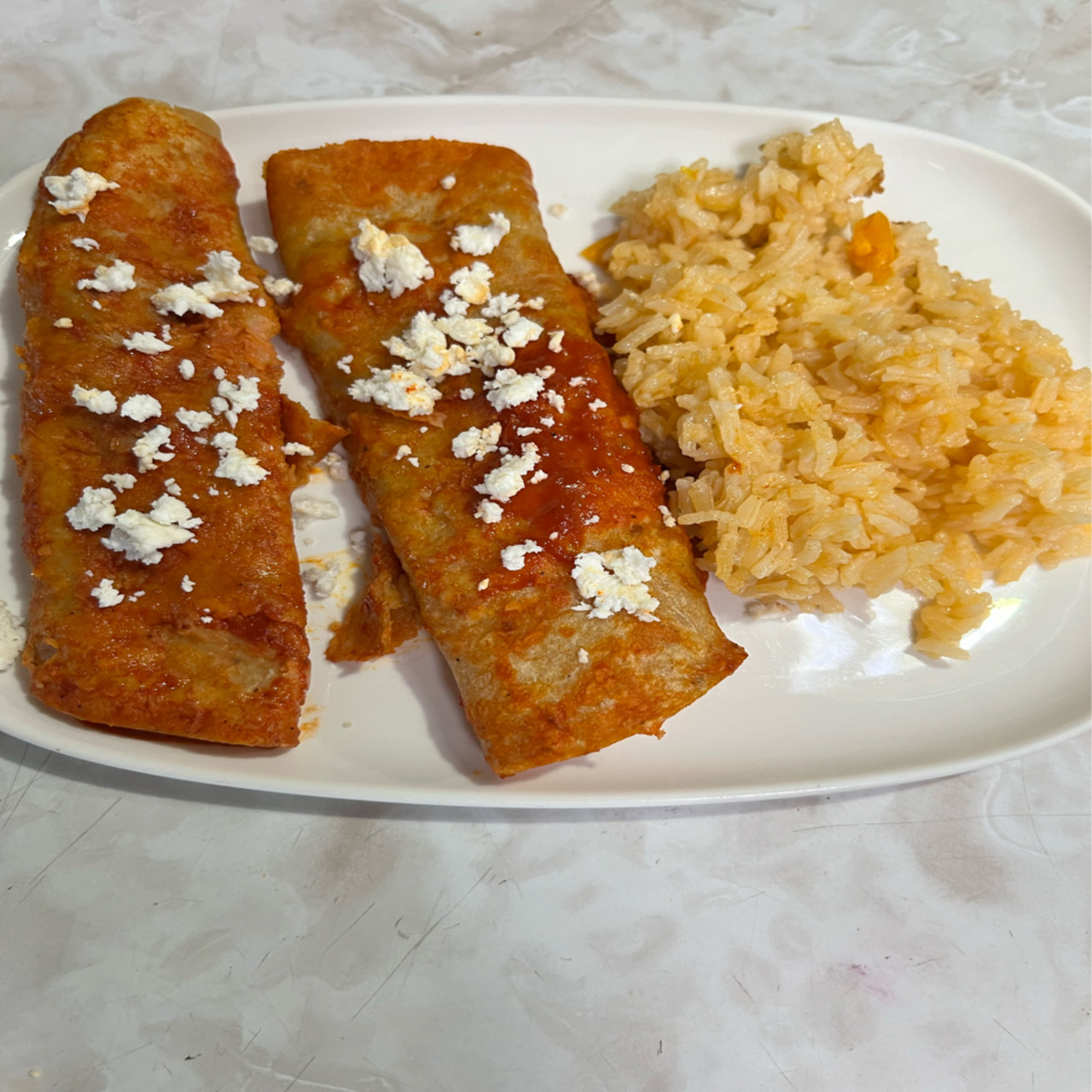 Enchiladas Rojas