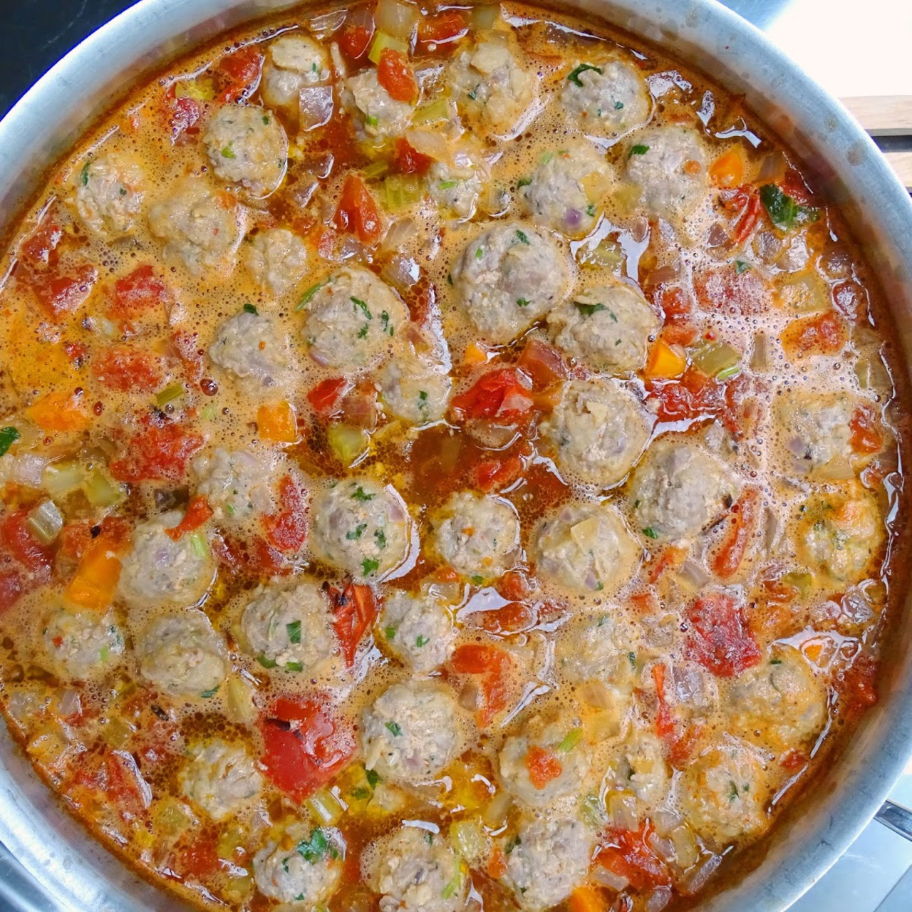 Fast Albondigas Soup