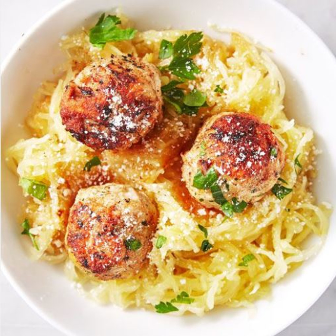 Garlic Butter Chicken Meatballs