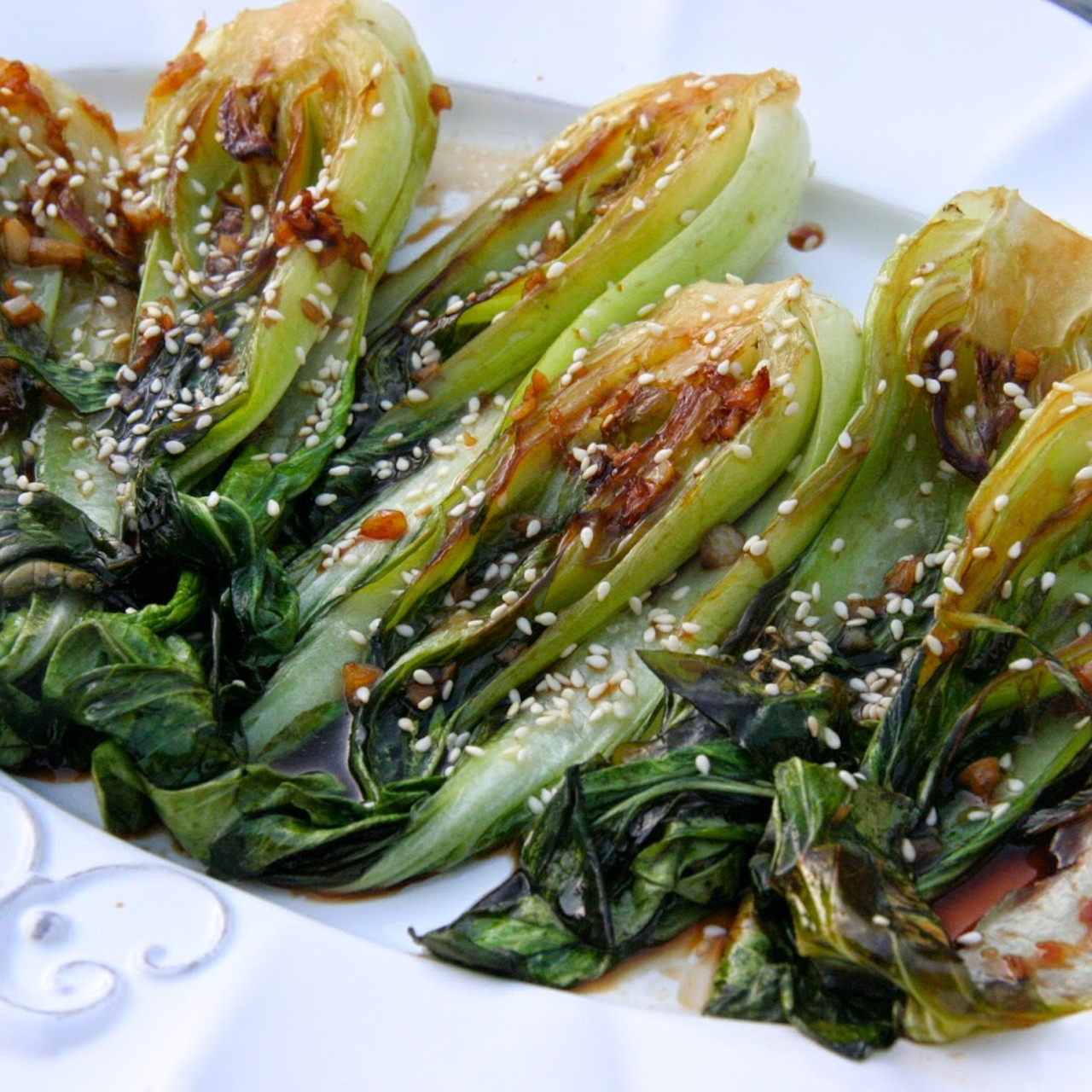 Garlic & Ginger Bok Choy