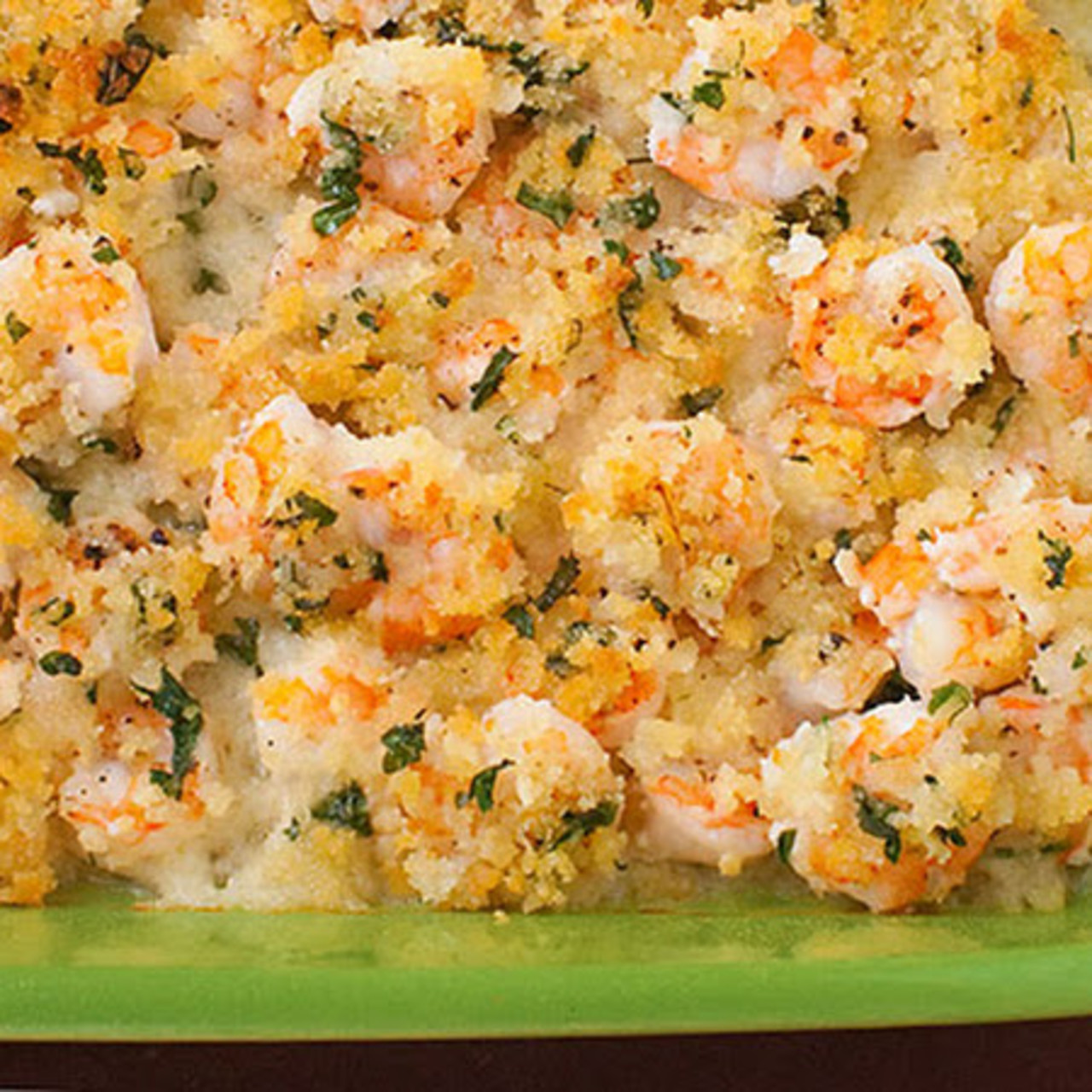 Garlicky Baked Shrimp