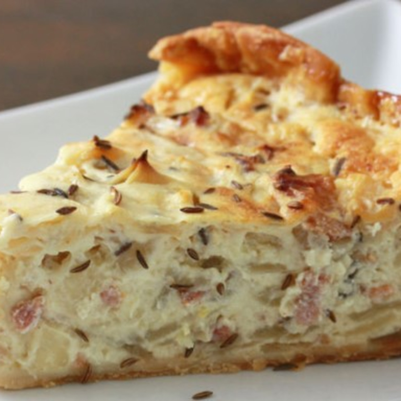 German Onion & Bacon Pie