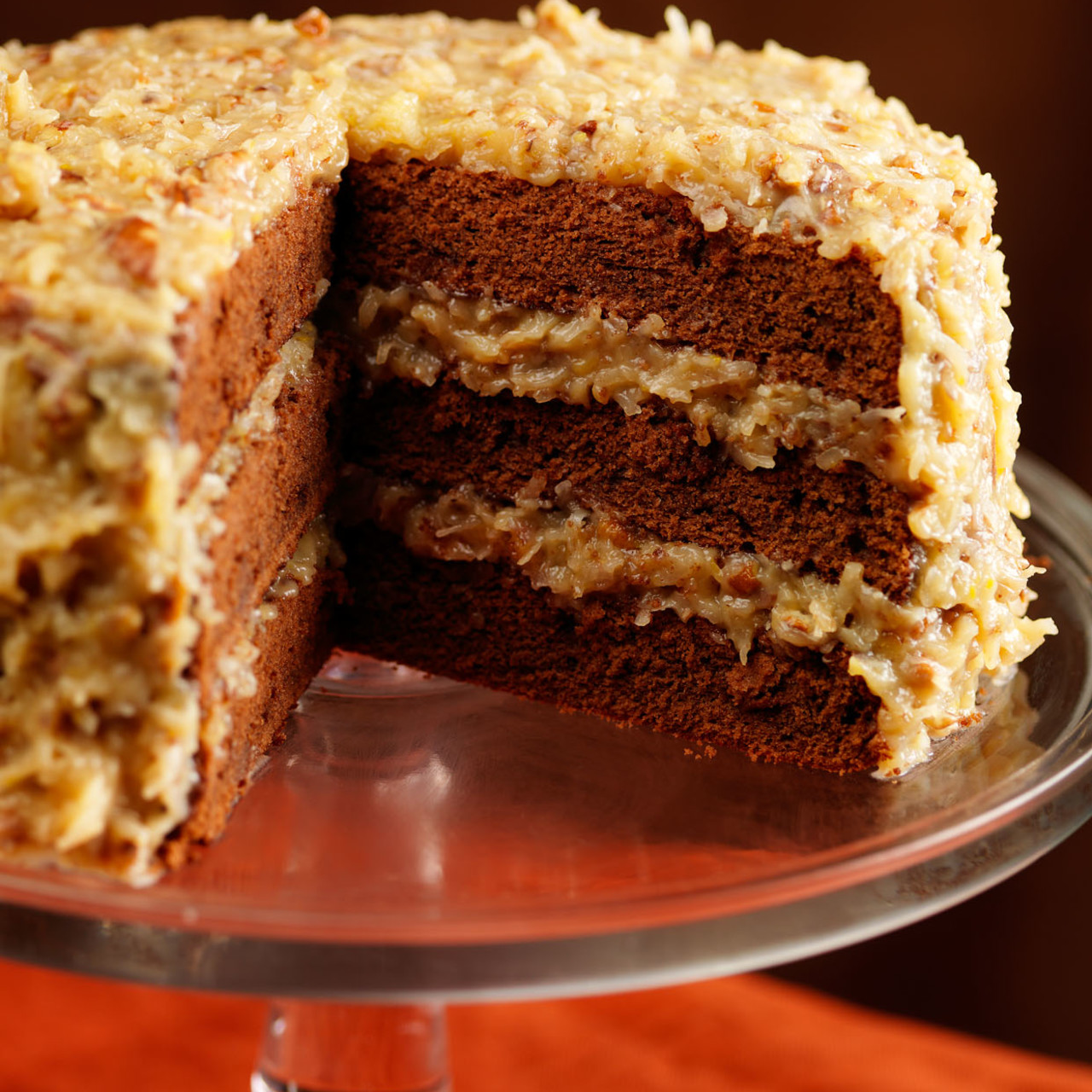 German Sweet Chocolate Cake