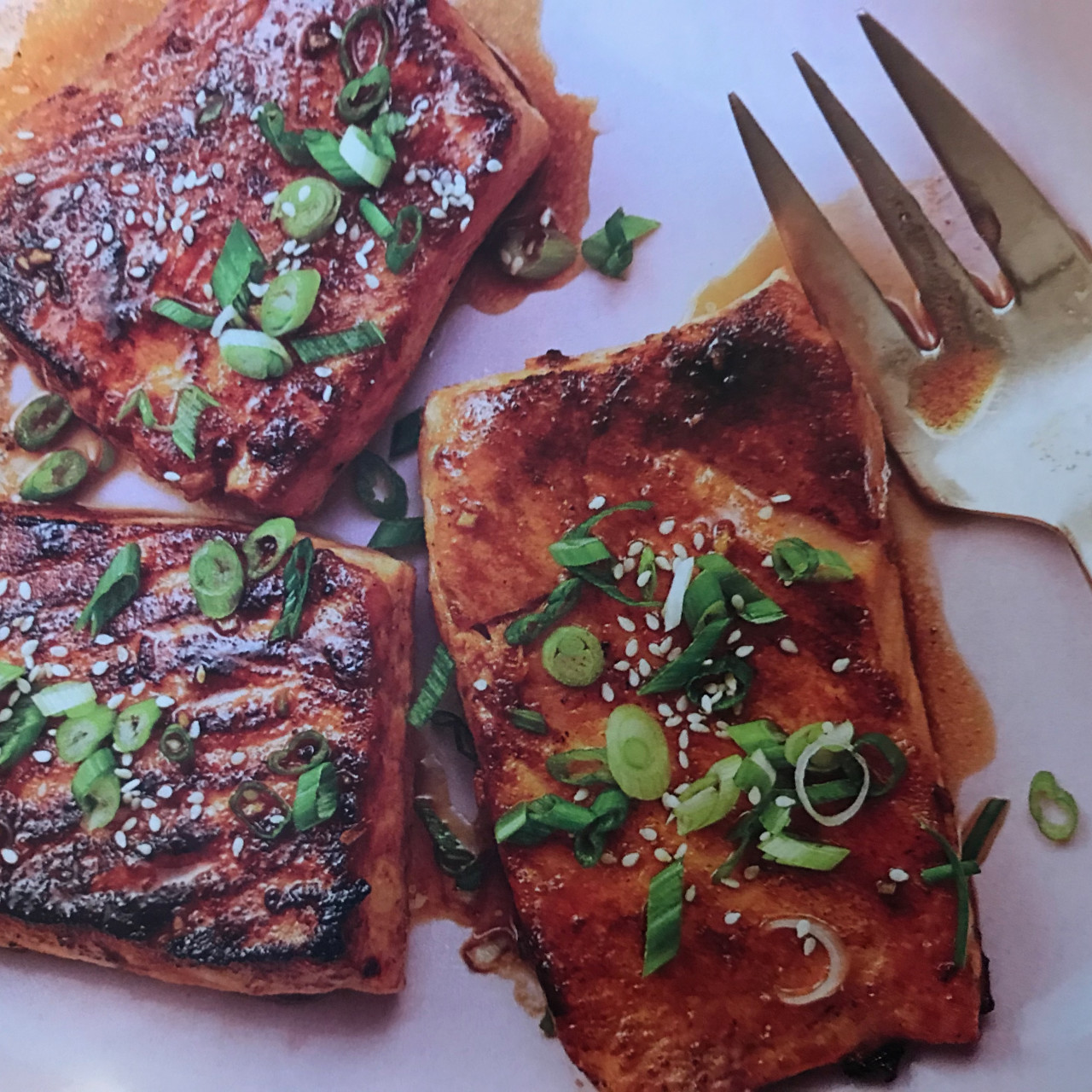GingerGlazed Salmon