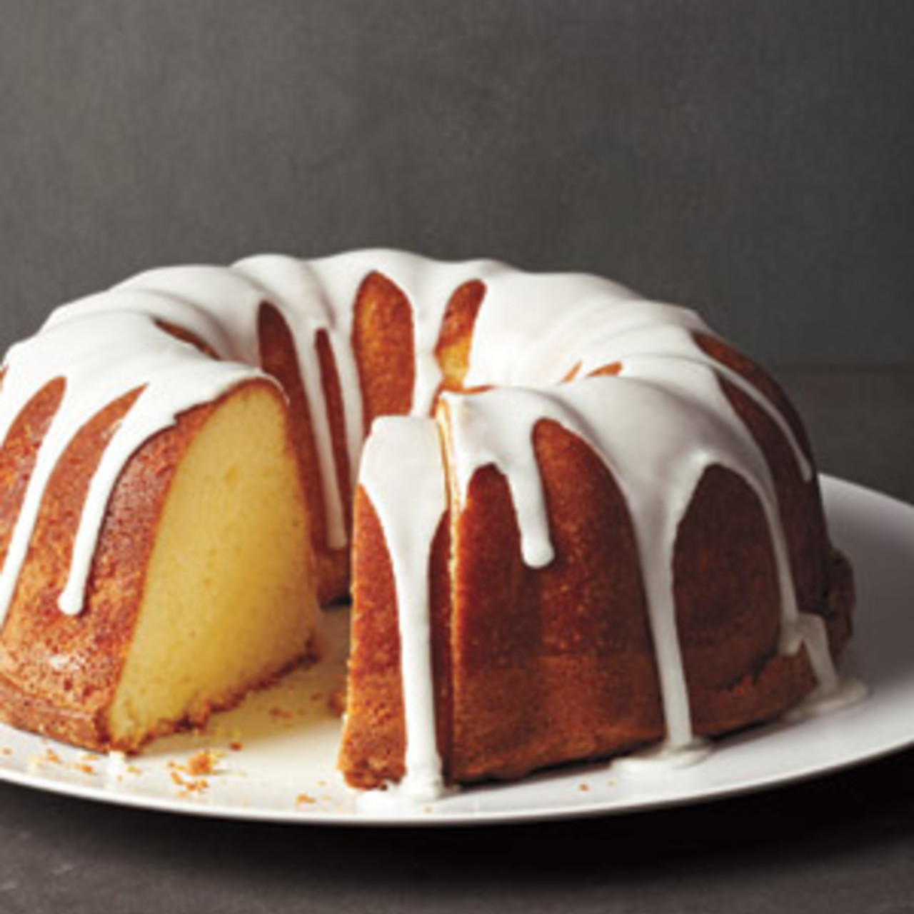 Glazed Lemon Pound Cake