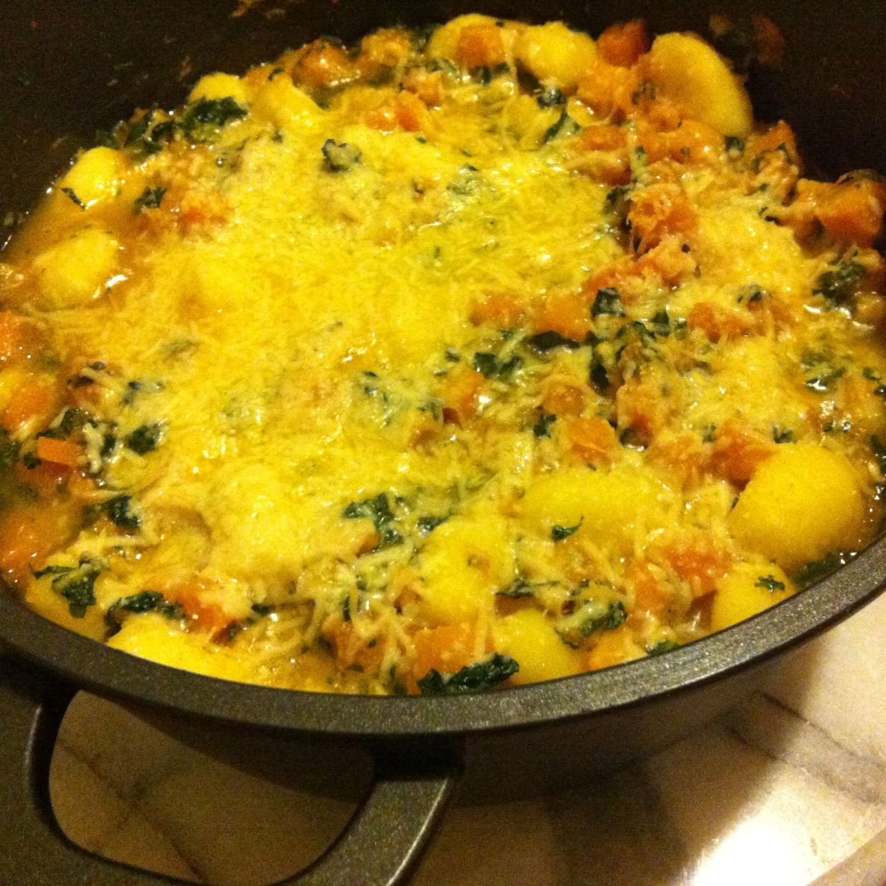 Gnocchi with Butternut Pumpkin & Kale