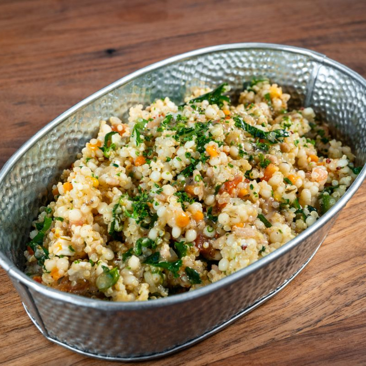 Greek Couscous and Quinoa Salad