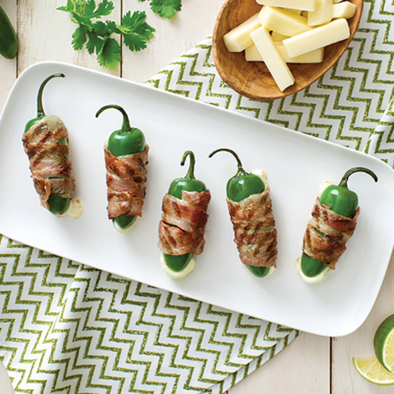 Grilled Jalapeno Mozzarella Poppers