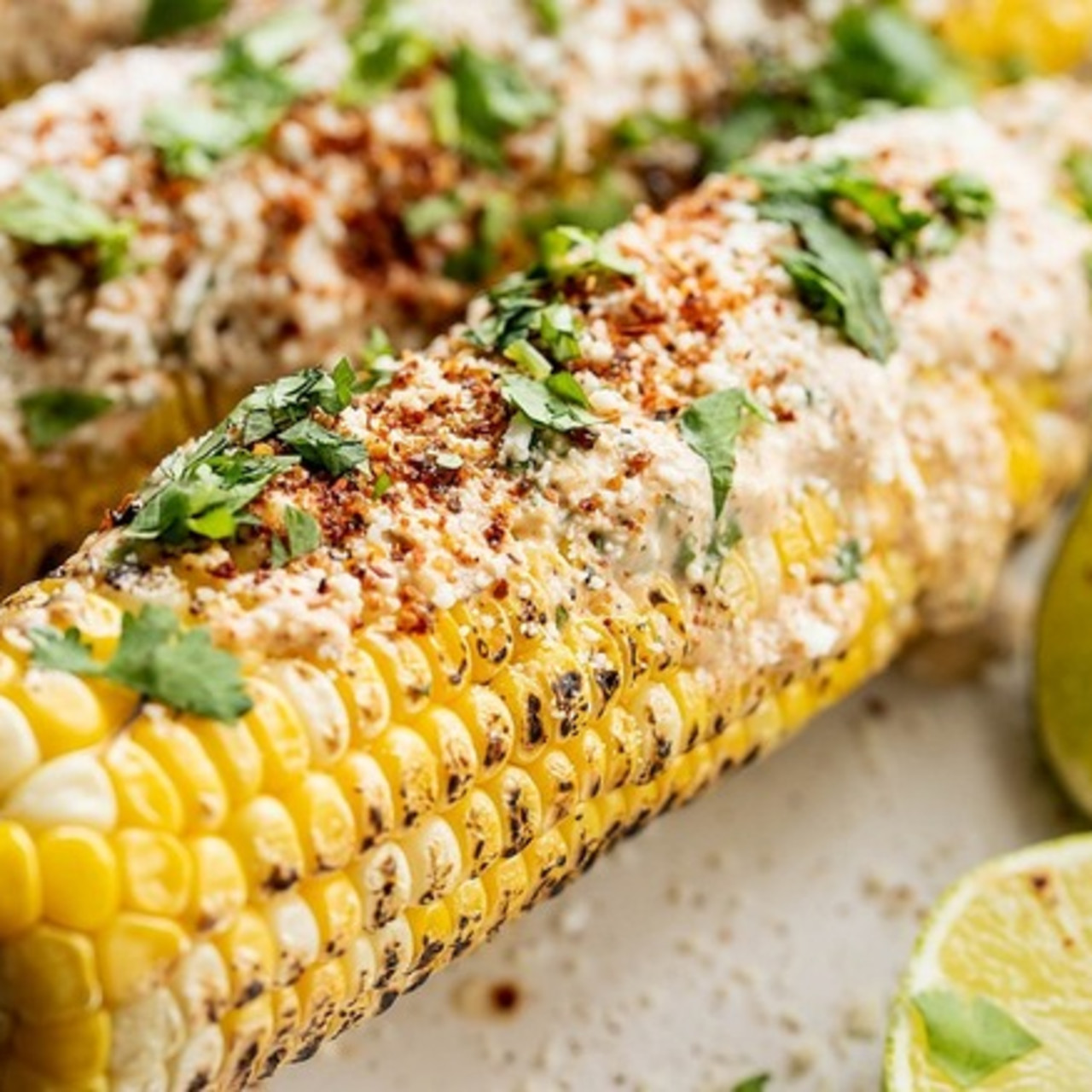 Grilled Mexican Street Corn