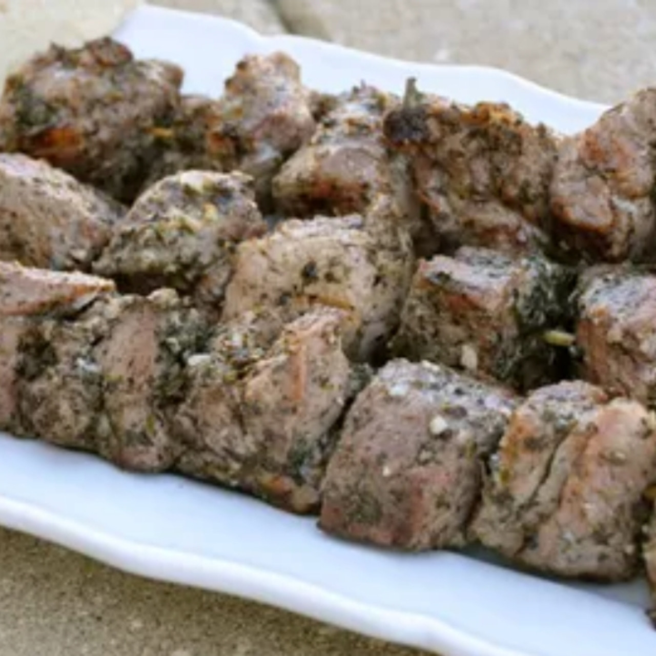 Grilled Pork Souvlaki