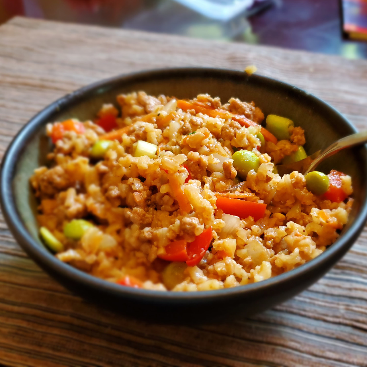 Ground Turkey Fried Rice