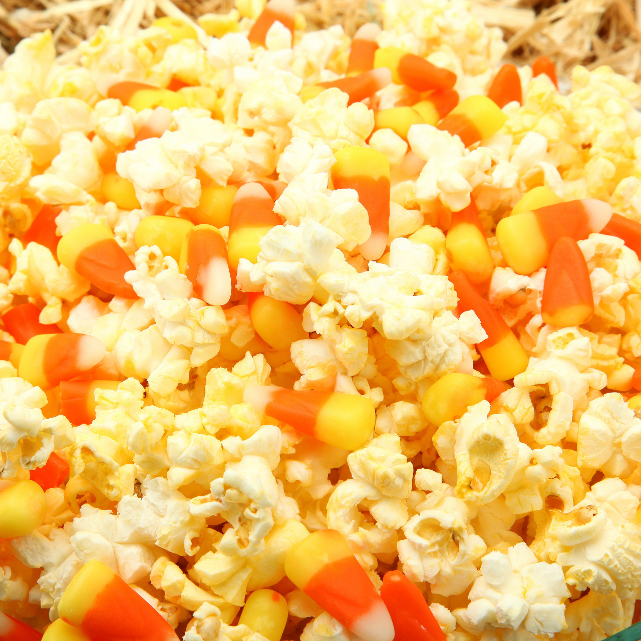 Halloween popcorn