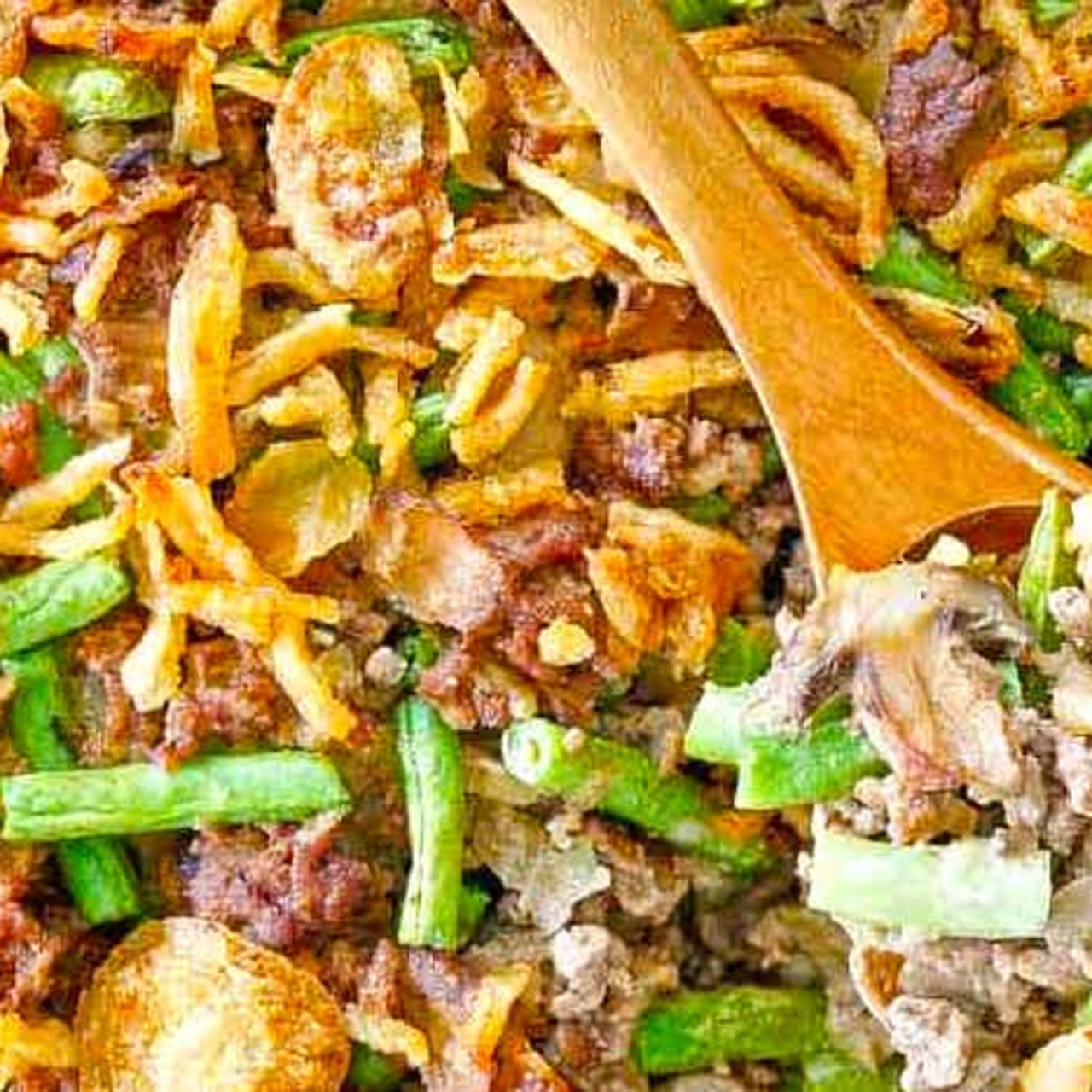 Hamburger Green Bean Casserole