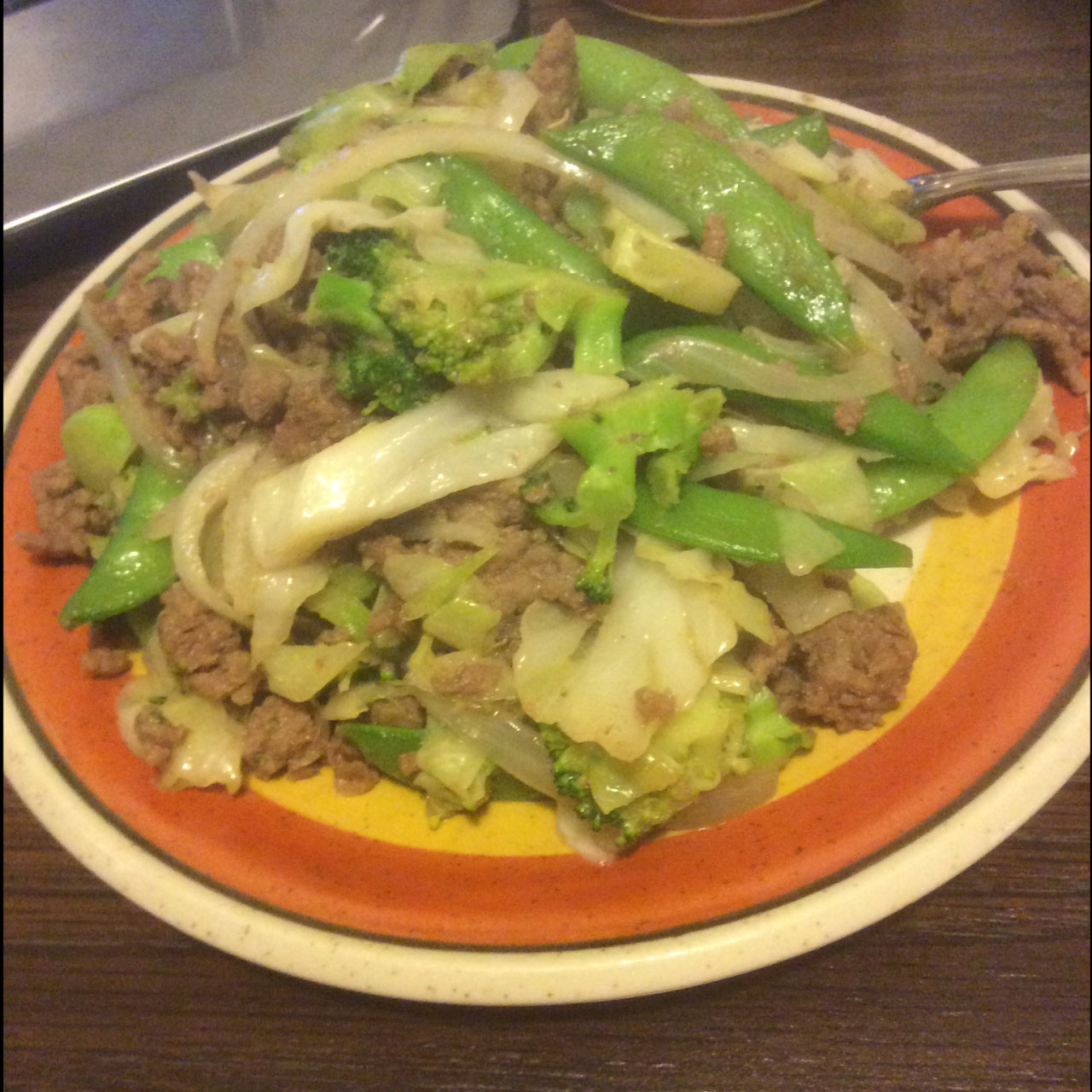 Hamburger Stir Fry
