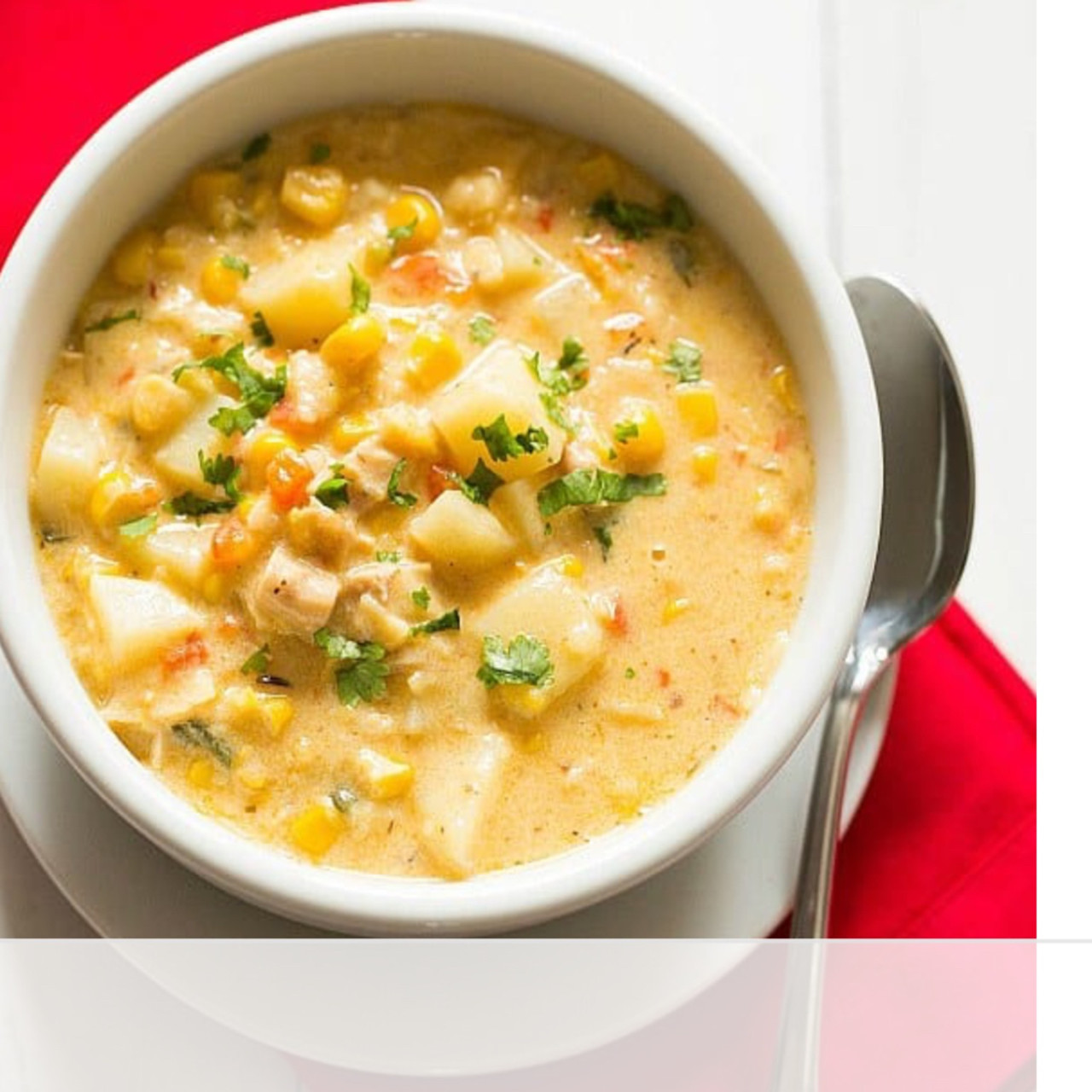 Hearty Chicken Corn Chowder