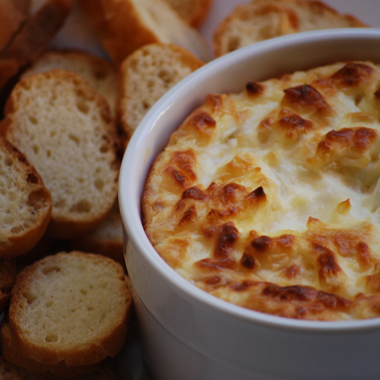 Hot Onion Souffle